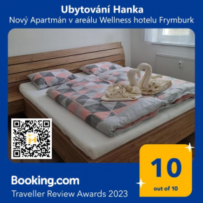 Nový Apartmán v areálu Wellness hotelu Frymburk, Frymburk Nad Vltavou